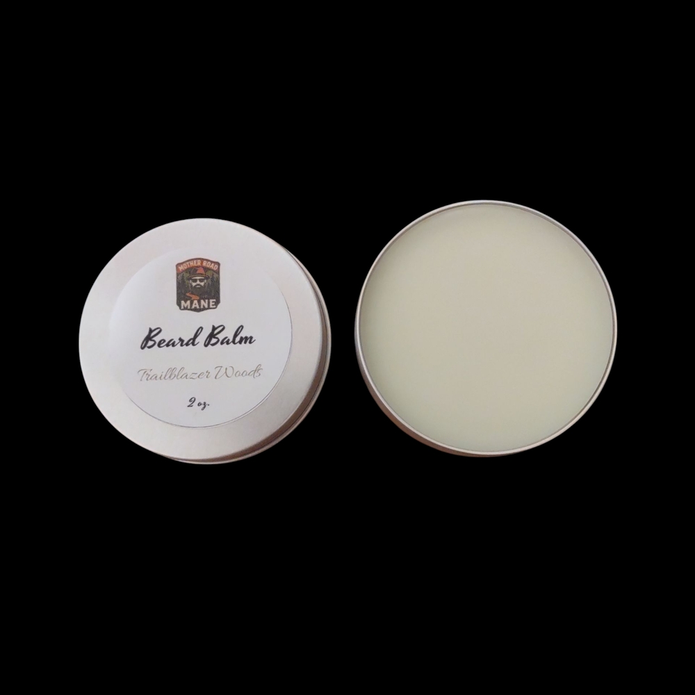 Mother Road Mane Trailblazer Woods Beard Balm 2oz.